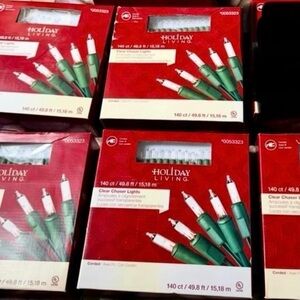 5 New in Box-140 ct. Chaser Lights-8 functions